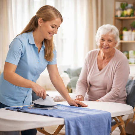 Haushaltshilfe für Senioren